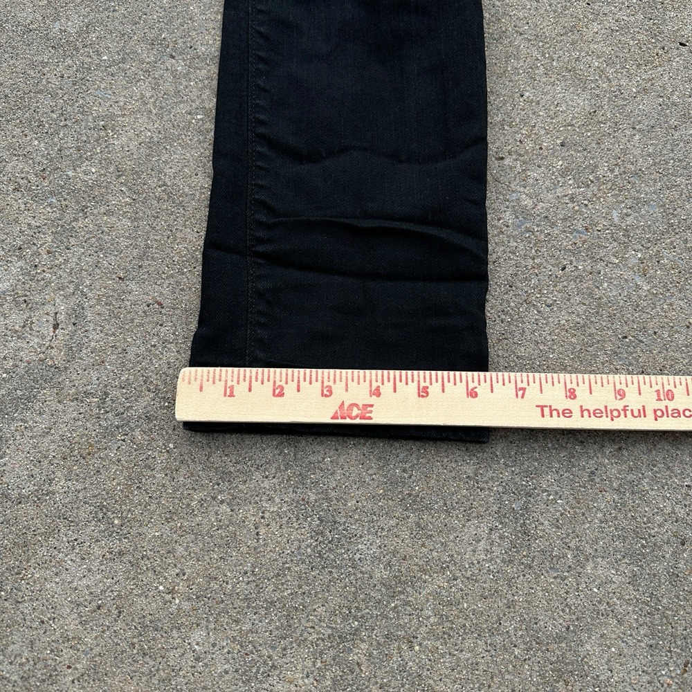 True Religion Geno Jeans Men's 29x33 Black Relaxed Slim Fit Stretch USA - Picture 13 of 16